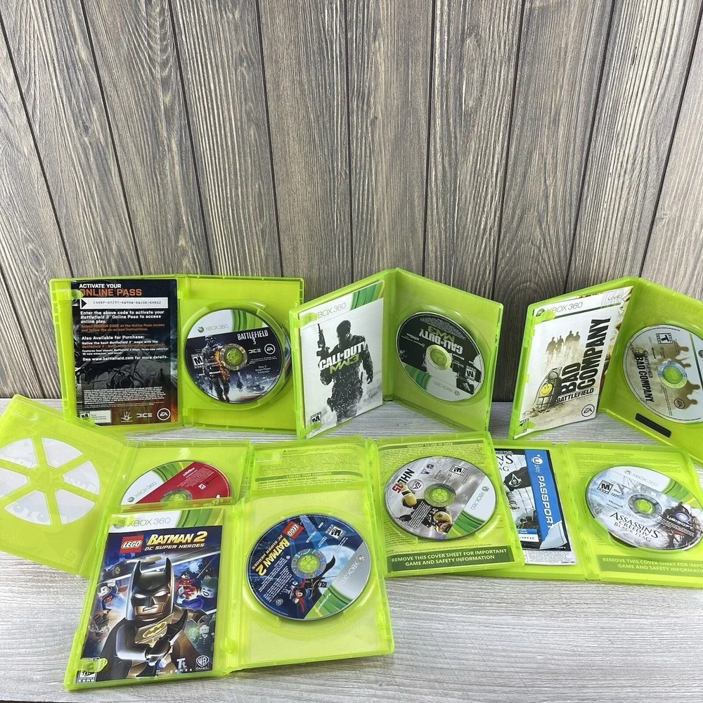 XBOX 360 Games Lot of 7  Action & Sports TESTED & WORKS